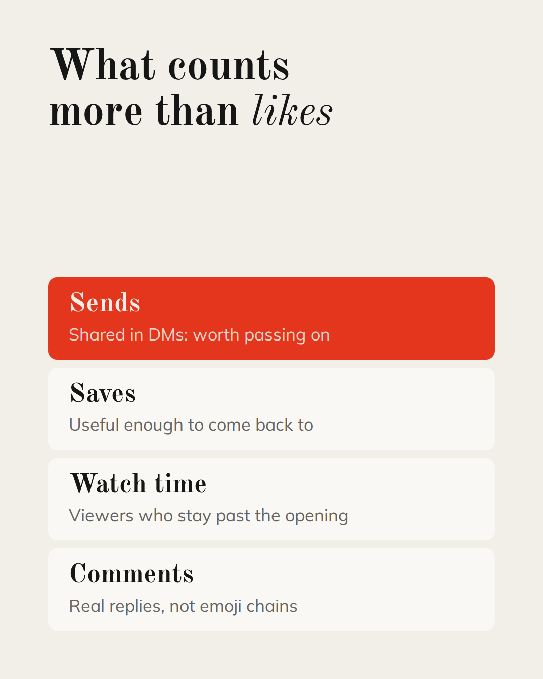 Simple text carousel, slide 9 of 9
