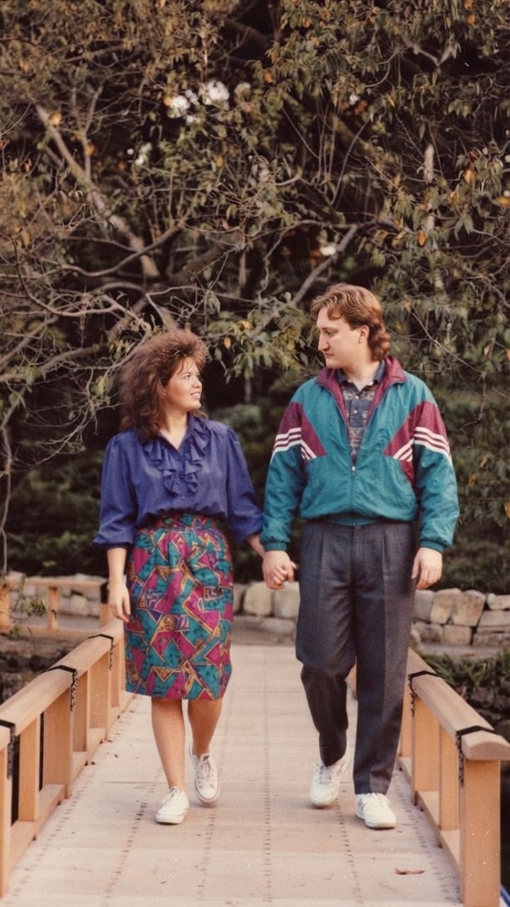 80s portrait effect