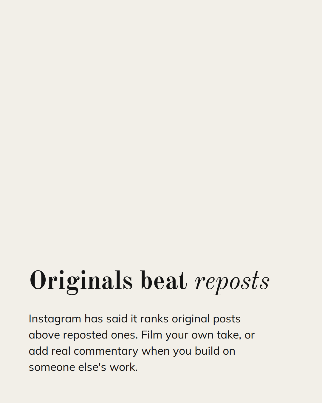 Simple text carousel, slide 2 of 9